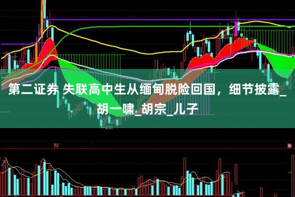 第二证券 失联高中生从缅甸脱险回国，细节披露_胡一啸_胡宗_儿子